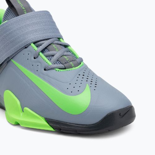 Vzpieračské topánky Nike Savaleos ashen slate/green strike/anthracite