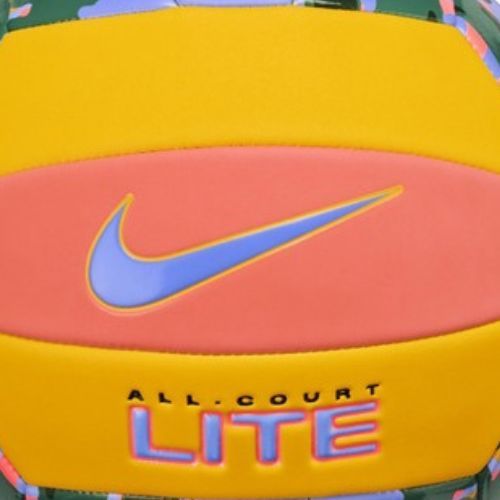 Nike All Court Lite Volejbal light wild mango/university gold/royal pulse veľkosť 5