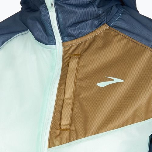 Dámska bežecká bunda Brooks All Altitude ice blue multi