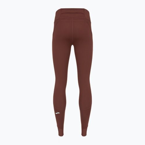 Dámske bežecké legíny Brooks Momentum Thermal Tight raisin