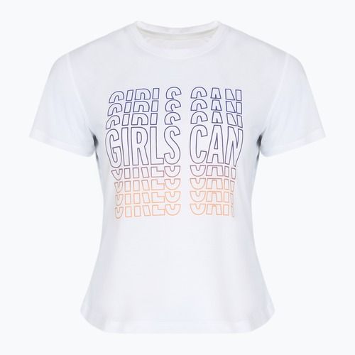 Dámske bežecké tričko Brooks International Women'S Day white/purple/orange