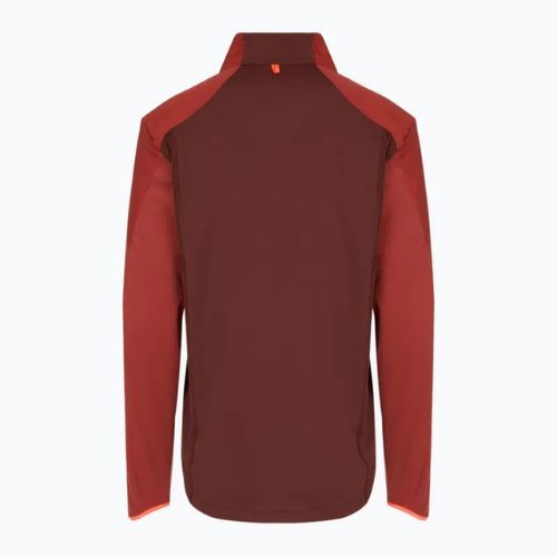 Pánska bežecká bunda Brooks Fusion Hybrid copper/run raisin