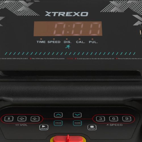 Elektrický bežecký pás TREXO X110 black