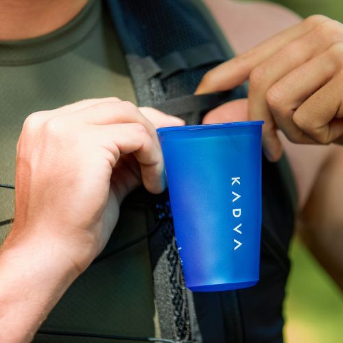 Hrnček KADVA miękki softflask Flowbie 150 ml blue