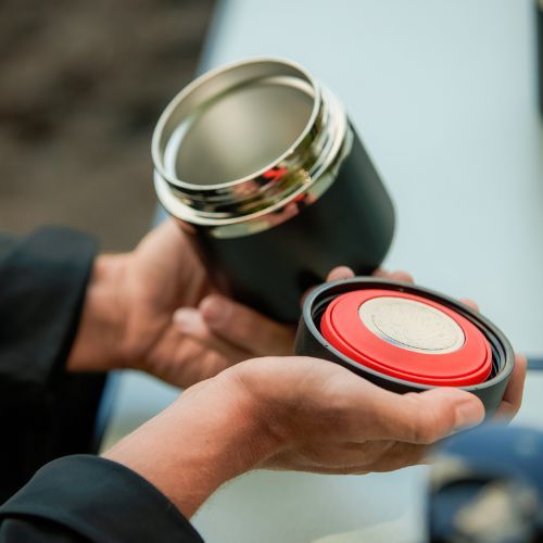 Izolovaný obedový kontajner KADVA Eater 600 ml čierny