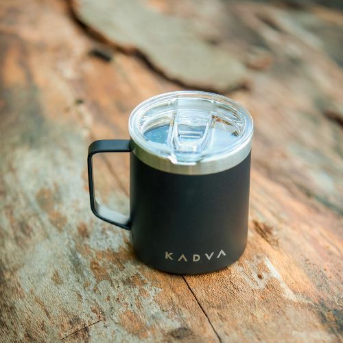 Hrnček KADVA Sipper 290 ml čierny