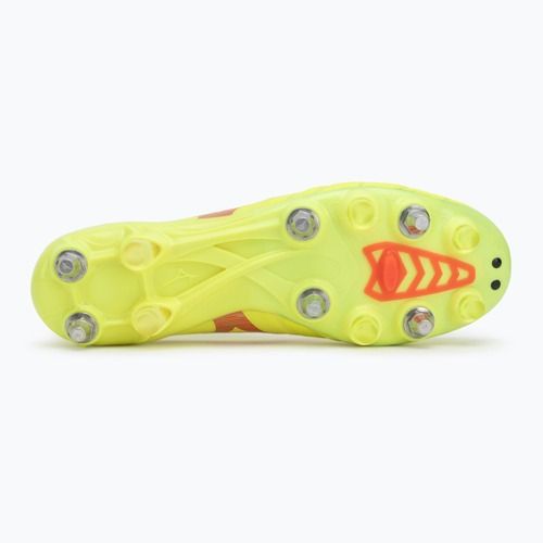 Pánske kopačky Mizuno Morelia Neo IV β Elite MIX safety yellow/fiery coral 2/safety yellow