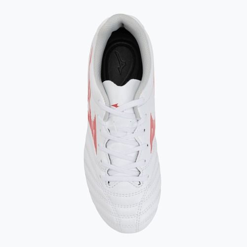 Detské kopačky Mizuno Monarcida Neo III Select Jr MD white/radiant red