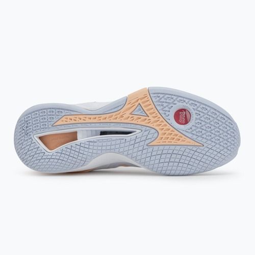Dámska hádzanárska obuv Mizuno Wave Stealth Neo white/navy peony/peach parfait