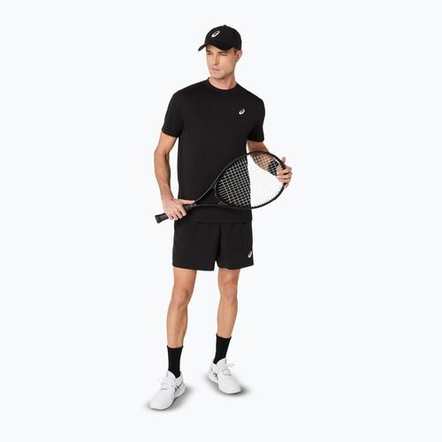 Pánske tenisové tričko ASICS Court Top performance black