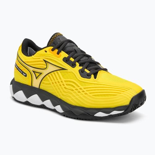 Topánky na padel Mizuno Wave Enforce Tour 2 vibrant yellow/black/black sand