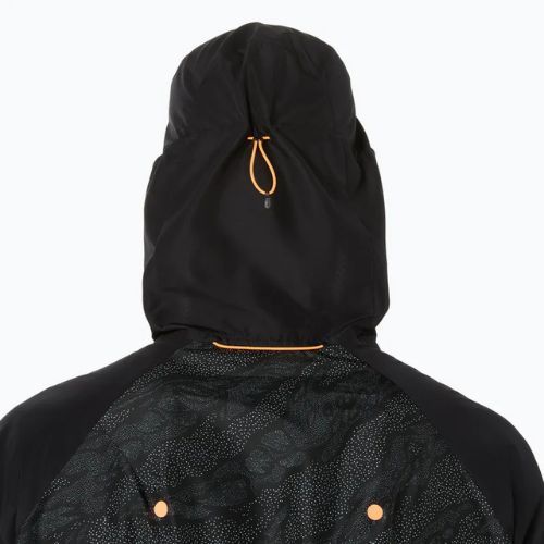 Pánska bežecká bunda ASICS Fujitrail Packable Windbreaker performance black