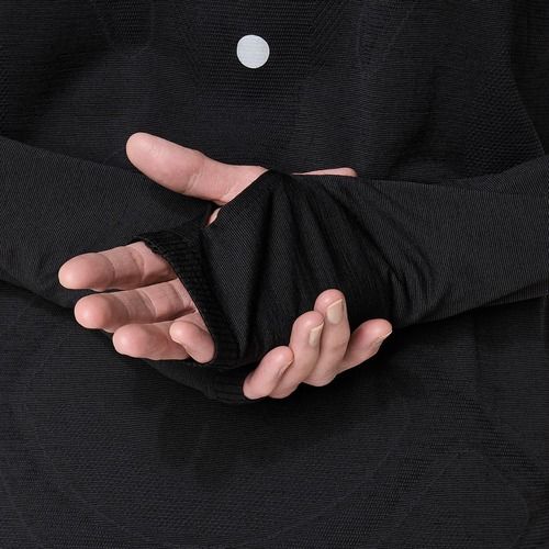 Dámske bežecké tričko longsleeve ASICS Road Winter Seamless performance black