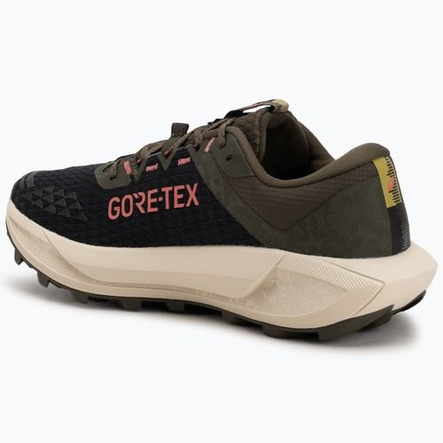 Dámske bežecké topánky ASICS Gel-Trabuco 13 GTX black/lemongrass