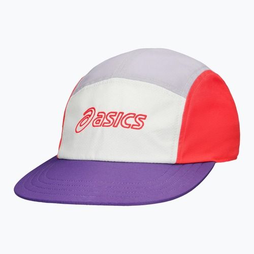 Kšiltovka ASICS 5 Panel flash red/edo purple/dusk violet
