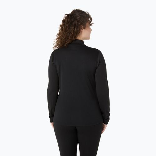 Dámske bežecké tričko longsleeve ASICS Core LS Half Zip Winter performance black