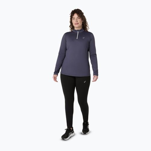Dámske bežecké tričko longsleeve ASICS Core LS Half Zip Winter indigo fog