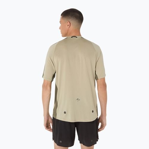Pánske bežecké tričko ASICS Fujitrail Elite Top khaki/mantle green