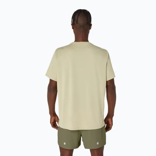Pánske bežecké tričko ASICS Fujitrail Logo SS khaki