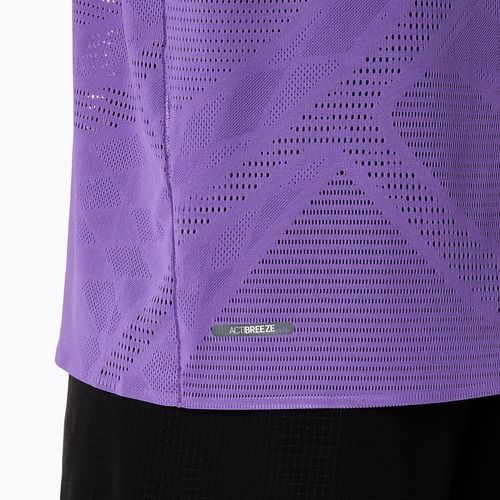 Pánske bežecké tričko ASICS Metarun SS Top edo purple