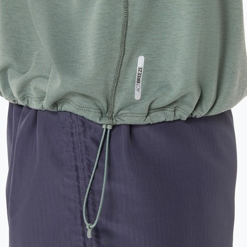 Dámske bežecké tričko ASICS Nagino Run Adjustable Top monument blue