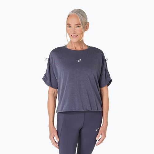 Dámske bežecké tričko ASICS Nagino Run Adjustable Top indigo fog