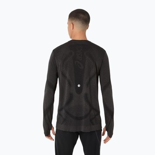 Pánske bežecké tričko longsleeve ASICS Road Seamless LS performance black