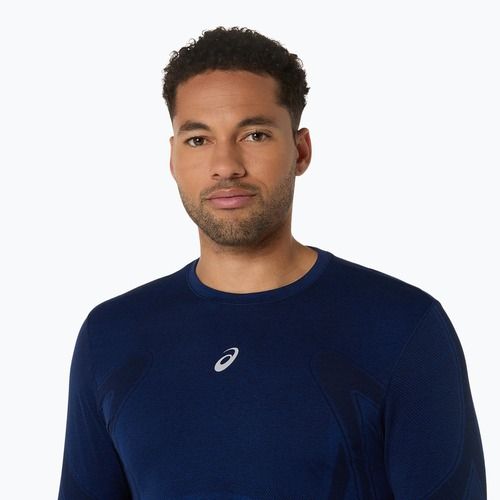 Pánske bežecké tričko longsleeve ASICS Road Seamless LS midnight