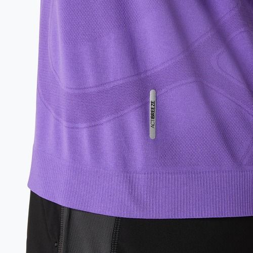 Pánske bežecké tričko ASICS Road Seamless edo purple