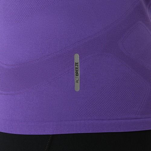 Dámske bežecké tričko longsleeve ASICS Road Seamless LS edo purple