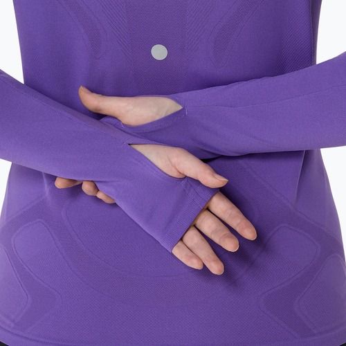 Dámske bežecké tričko longsleeve ASICS Road Seamless LS edo purple