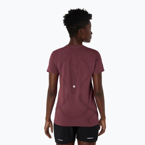 Dámske bežecké tričko ASICS Seamless dark currant/port royal