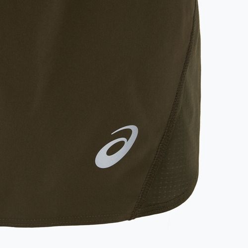 Pánske bežecké šortky ASICS Core Split Short brown stone