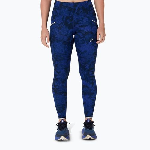 Dámske bežecké legíny ASICS Road Lite-Show performance black/dark cobalt