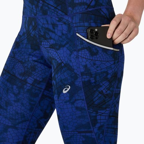 Dámske bežecké legíny ASICS Road Lite-Show performance black/dark cobalt