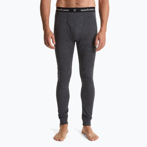 Pánske termo nohavice WOOLCANO 100% Merion PANT0539 gray