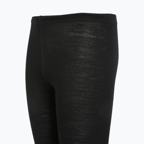Detské termo nohavice WOOLCANO Merino 100% PANT0975 black