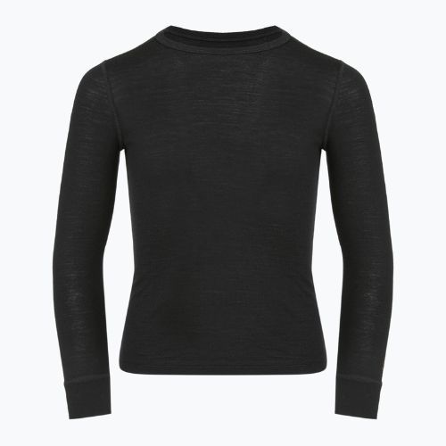 Detská termo mikina WOOLCANO termoaktywna 100% MERINO TOP00947 black