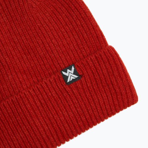 Čiapka WOOLCANO MERINO 100% HAT0440 burgundy