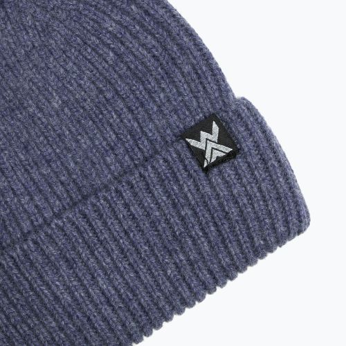 Zimná čiapka WOOLCANO Merino 100% HAT0440 navy blue