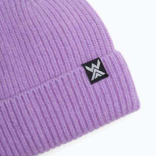 Zimná čiapka WOOLCANO Merino 100% HAT0440 violet