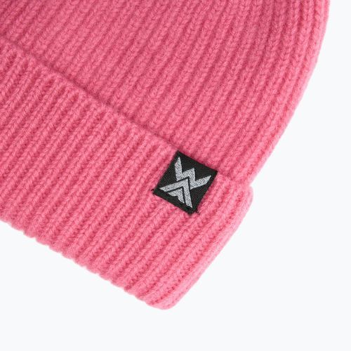 Zimná čiapka WOOLCANO Merino 100% HAT0440 pink
