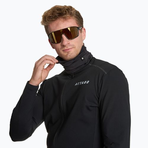 Cyklistický nákrčník ATTABO LOREEF MULTIFUNCTIONAL BAND zateplený black