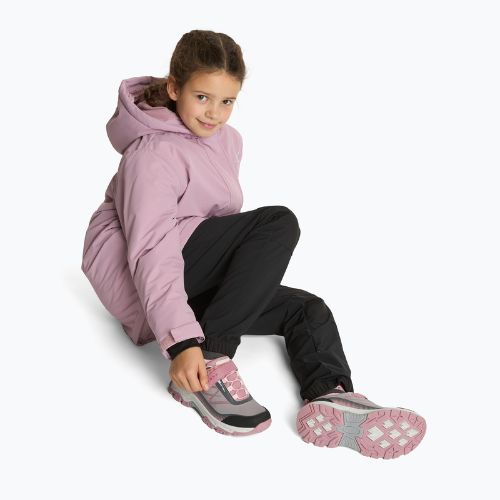 Detské trekingové topánky KADVA Rocky Trail Low WaterProof Softshell šedé