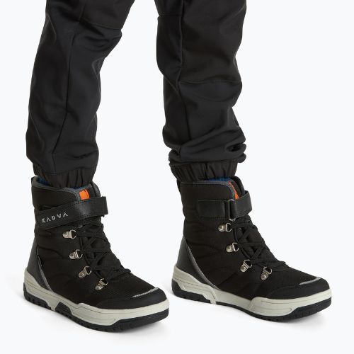 Detské snehule KADVA Flow WaterProof čierne