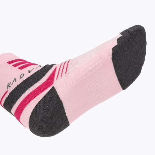 Detské ponožky KADVA Stride Coolmax 2 pairs różowy pink / black