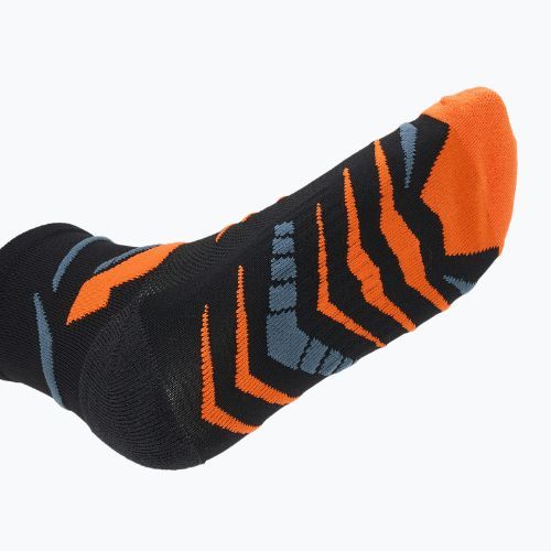 Ponožky KADVA Stride Coolmax 2 páry  black/orange