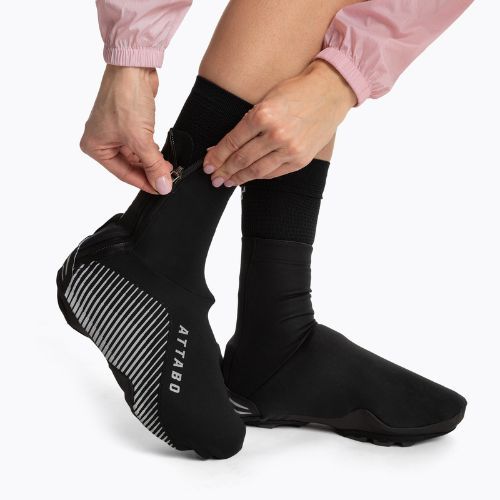 Návleky na cyklistické topánky ATTABO DEFENSE MAX PRO black