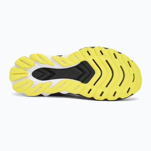 Pánske bežecké topánky Mizuno Wave Skyrise 6 black/harbor mist/lemon tonic