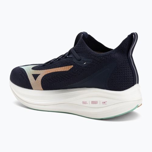 Bežecké topánky Mizuno Neo Vista 2 white/white/iris bloom baritone blue/baritone blue/tangello